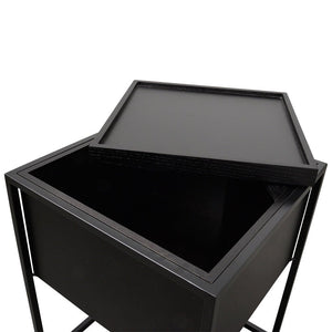 Atlas Side Table - Black - Boho Bliss