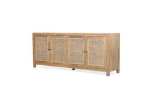 Load image into Gallery viewer, Charlie Four Door Sideboard - Natural - Boho Bliss