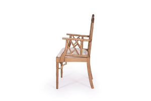 Chippendale Armchair - Weathered Oak Ring - Boho Bliss