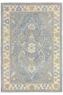 Classics Tabriz Rug 200x300 - Sky - Boho Bliss