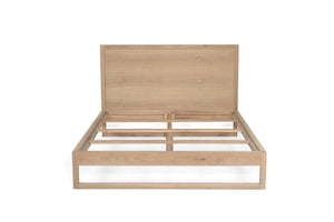 Clovelly American Oak Bed - King - Boho Bliss