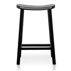 Elwood Bar Stool 65cm - Black - Boho Bliss