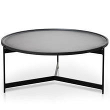 Load image into Gallery viewer, Erika Coffee Table 90cm - Matte Black - Boho Bliss