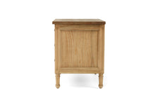Load image into Gallery viewer, Hamilton Bedside Table - 3 Drawer Natural - Wide - Boho Bliss