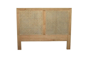 Hamilton Cane Bedhead - Super King - Weathered Oak - Boho Bliss