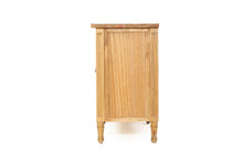 Load image into Gallery viewer, Hamilton Cane Six Door Sideboard - Weathered Oak - Boho Bliss