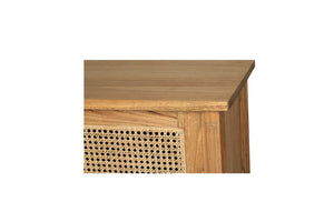 Hamilton Cane Two Door Sideboard - Boho Bliss