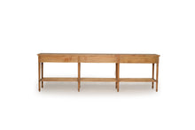 Load image into Gallery viewer, Hamilton Console Table - Weathered Oak - 280cm - Boho Bliss