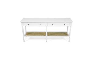 Hamilton Console Table - White - 185cm - Boho Bliss