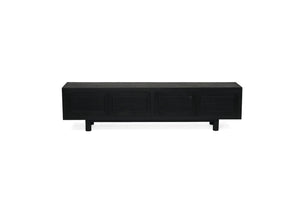 Iluka Entertainment Unit - 4 Door - Black - Boho Bliss