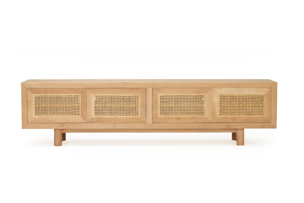 Iluka Entertainment Unit - 4 Door - Natural - Boho Bliss