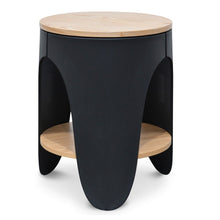 Load image into Gallery viewer, Jackson Side Table - Black - Boho Bliss