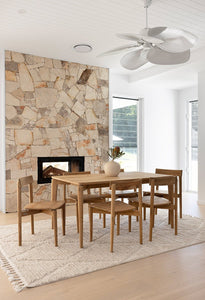 Jude Dining Table - Natural 180cm - Boho Bliss