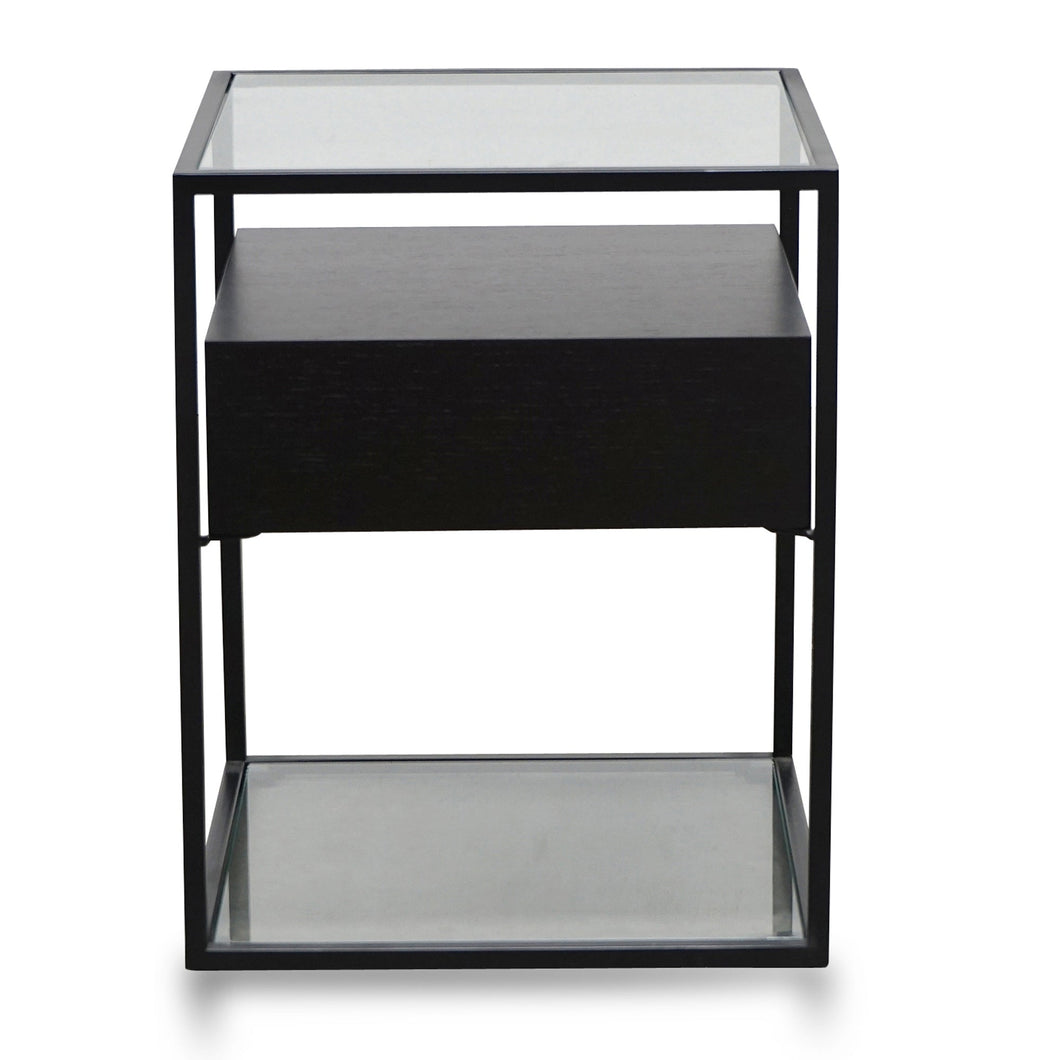 Marley Side Table - Full Black - Boho Bliss