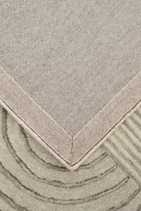 Retro Design 2 Rug 250x300 - Silver - Boho Bliss