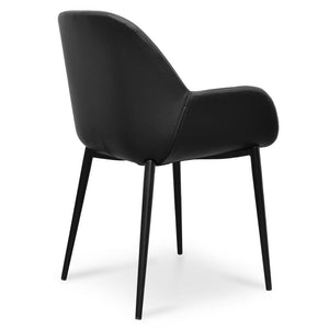 Ria Dining Chair - Full Black - Boho Bliss