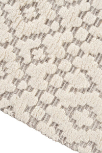 Sahara Trellis Rug 200x300 - Ivory/Taupe - Boho Bliss
