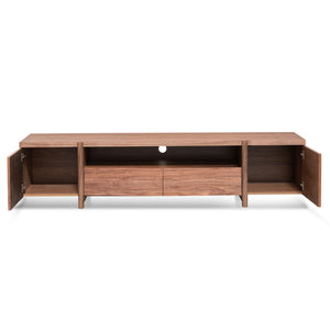Shanty Entertainment Unit 2.1m - Walnut - Boho Bliss