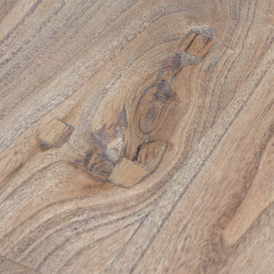 Titan Dining Table 1.98m - Rustic Natural - Boho Bliss