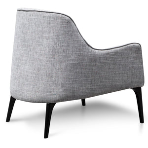 Wilson Armchair - Light Spec Grey - Boho Bliss
