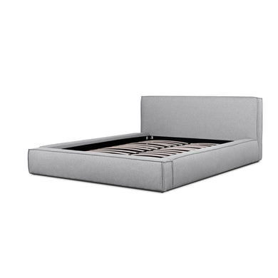 Zoe King Bed - Pearl Grey - Boho Bliss