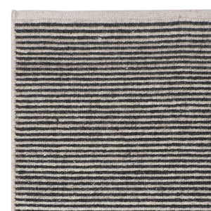 Bohemian Ribbed Rug 200x300 - Charcoal - Boho Bliss