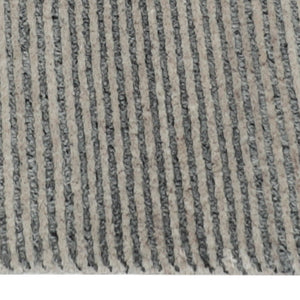 Bohemian Ribbed Rug 200x300 - Steel - Boho Bliss