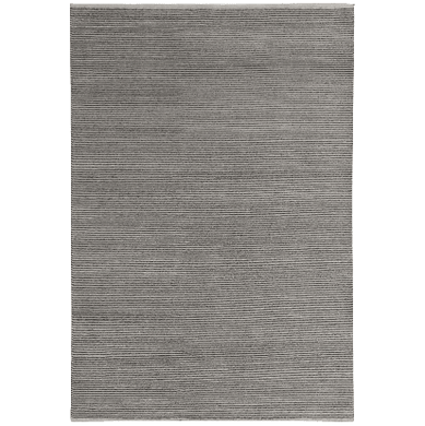 Bohemian Ribbed Rug 250x350 - Steel - Boho Bliss