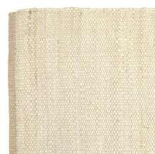 Load image into Gallery viewer, Jute Natural Rug 350x450 - White - Boho Bliss