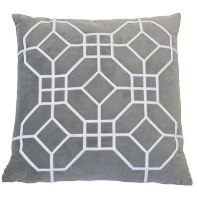 San Diego Cushion Cover - Silver - Boho Bliss