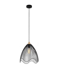 Load image into Gallery viewer, Spaggia Cone Pendant Light - Black - Boho Bliss