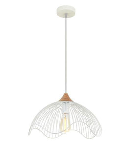 Spaggia Dome Pendant Light - White - Boho Bliss
