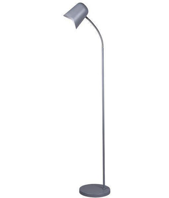 Swan Floor Lamp - Matt Grey - Boho Bliss