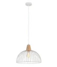 Load image into Gallery viewer, Tandy Pendant Light - White - Boho Bliss